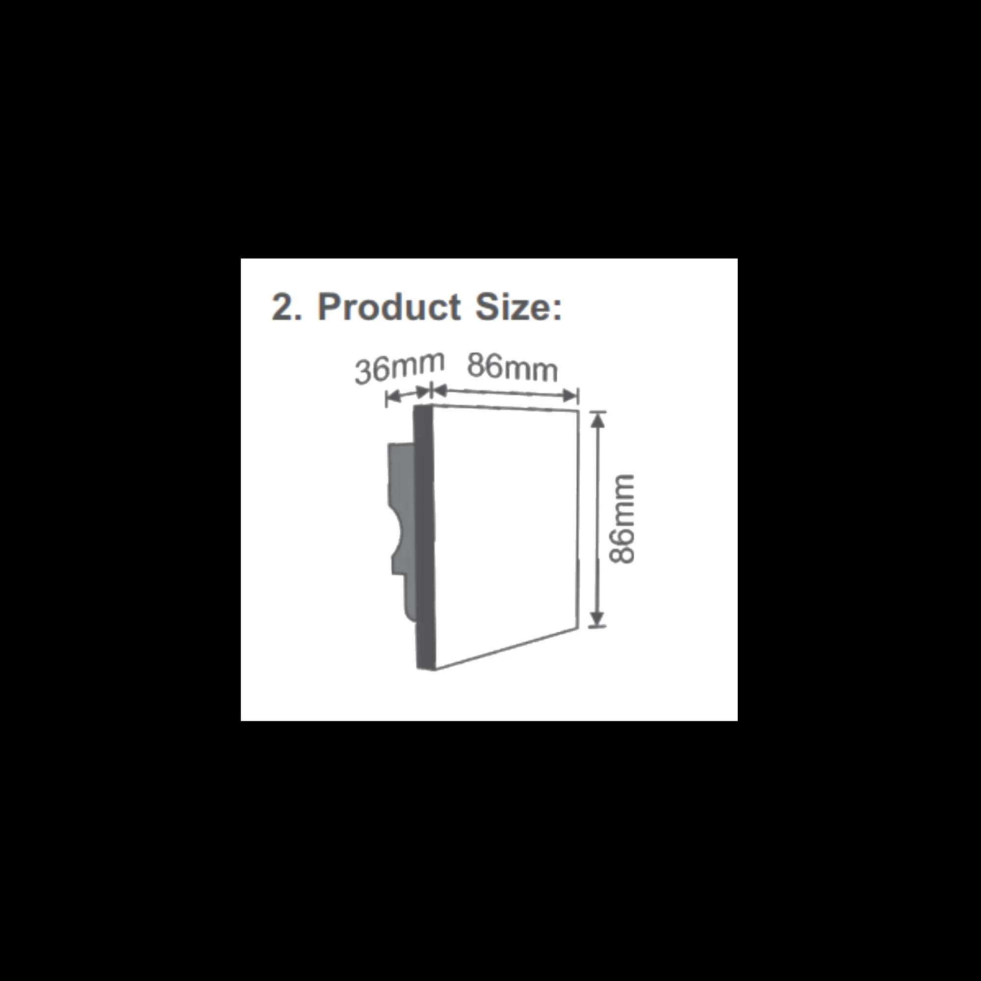 DALI Touch Panel, Dimming control, Support DT8 type control, Scene, Group, Unicast, Broadcast mode. Output signal: DALI, Touch vibration, IP20. EDT1  LTECH Touch Panel
